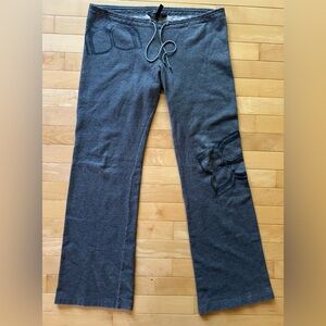 BCBGMaxAzria cozy gray sweatpants